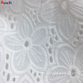 Tissu de robe 100 % coton de nouvelle conception de fleur